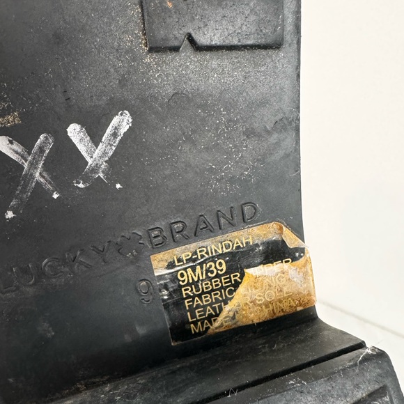 Lucky Brand Womens Rindah Rain Ankle Boots - Picture 9 of 9